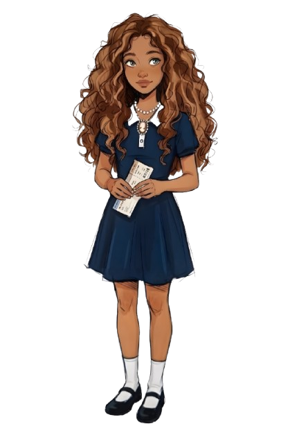 Emma Rose character illustration