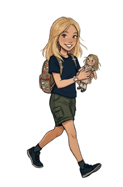 Samantha character illustration
