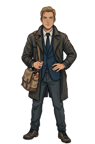 Zack character illustration